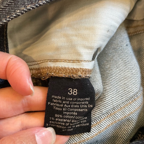 John Varvatos Usa Denim Dark Bowery jeans J306 - Picture 5 of 9